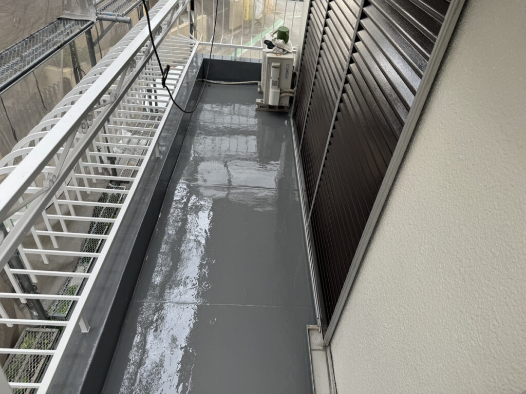 ベランダ塗装 アフター