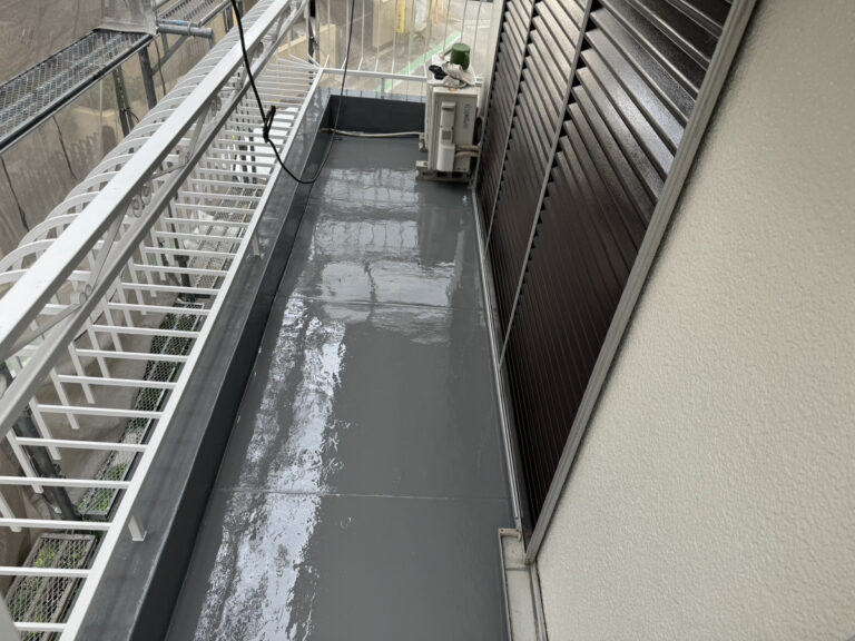 ベランダ塗装 アフター